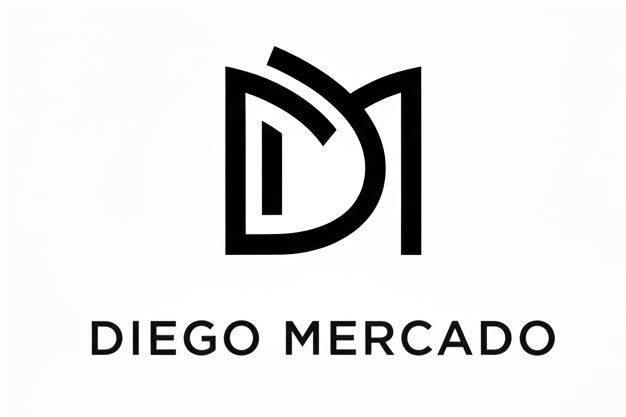 Logo Diego Mercado Blanco